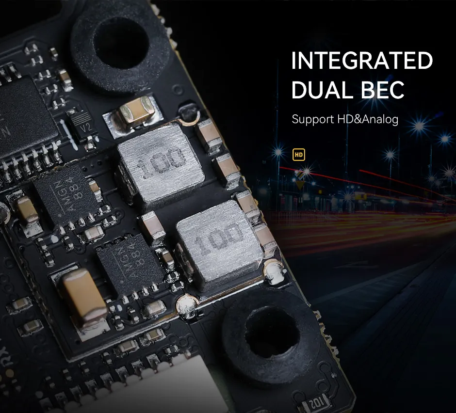 thobby dual bec h7 mini fc integrted dual bec