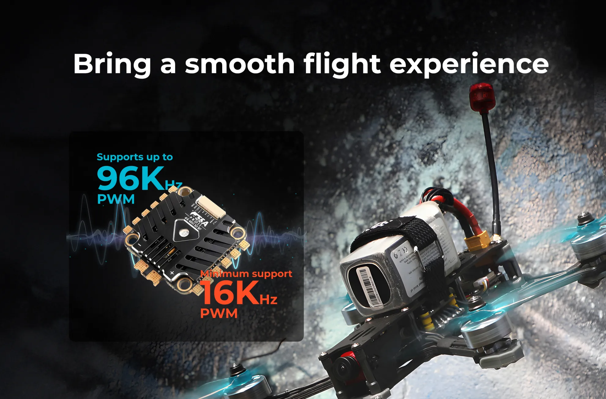 thobby f55a proii 3 6s am32 esc show