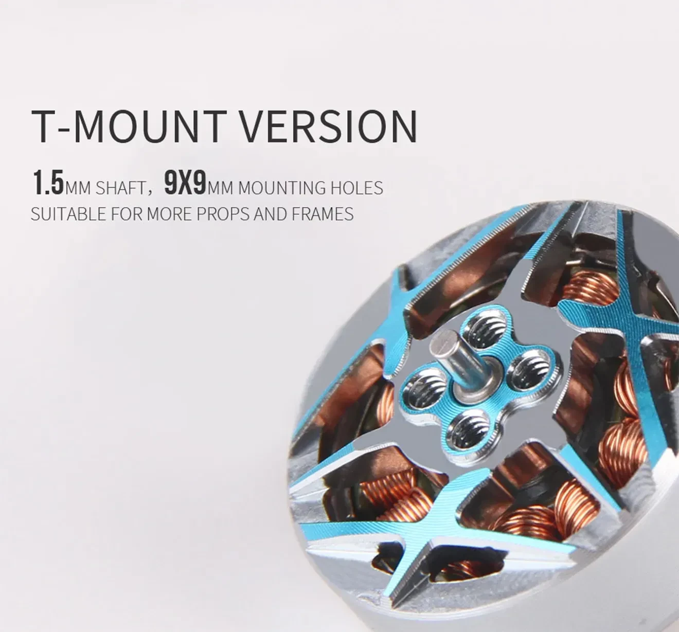 thobby p1604 3.5 inch freestyle fpv motor t-mount version