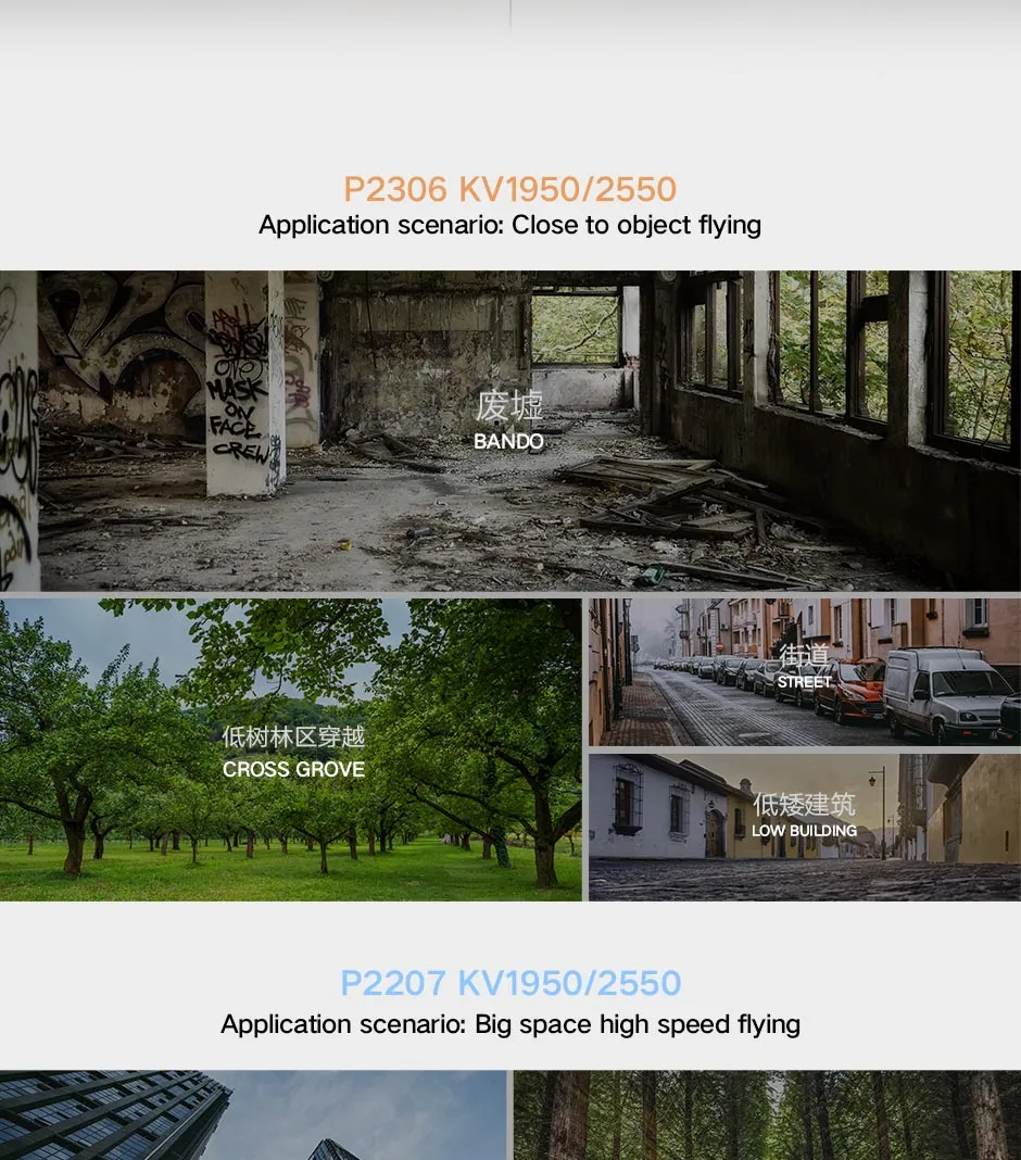 thobby pacer v2 p2306 motor 2306 application scenario