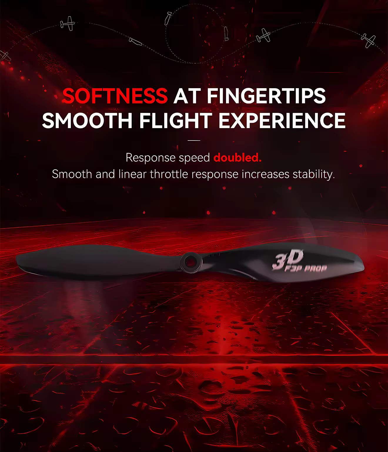 thobby t8044 pro propeller smooth flight