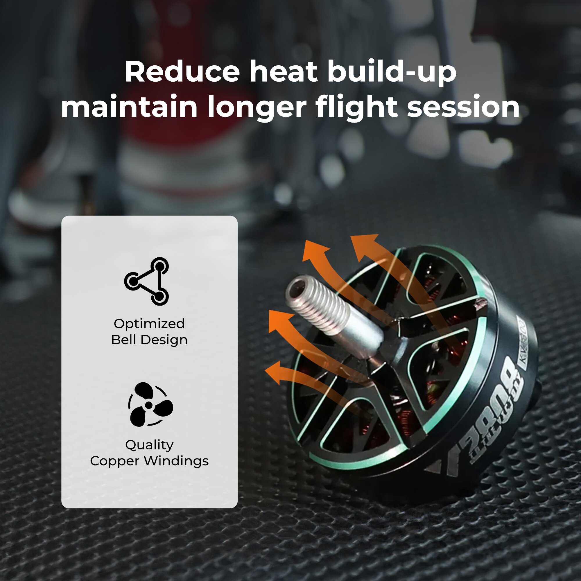 T-HOBBY Velox V2808 Long-range or Cinematic Motor for FPV drone