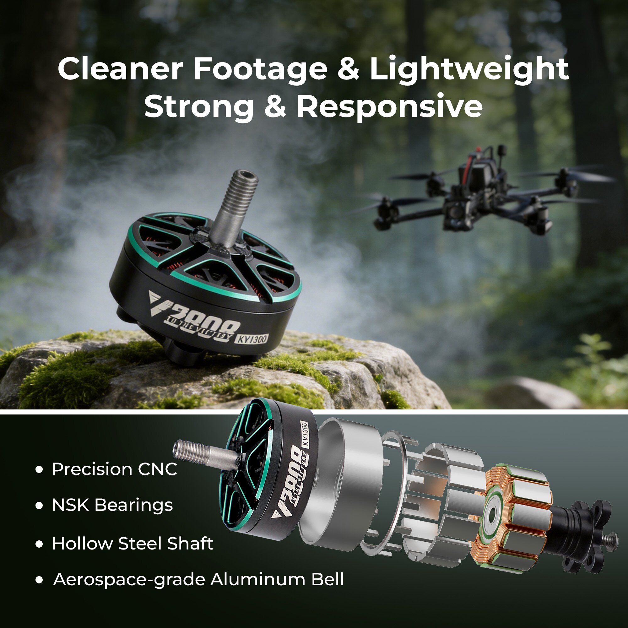 T-HOBBY Velox V2808 Long-range or Cinematic Motor for FPV drone