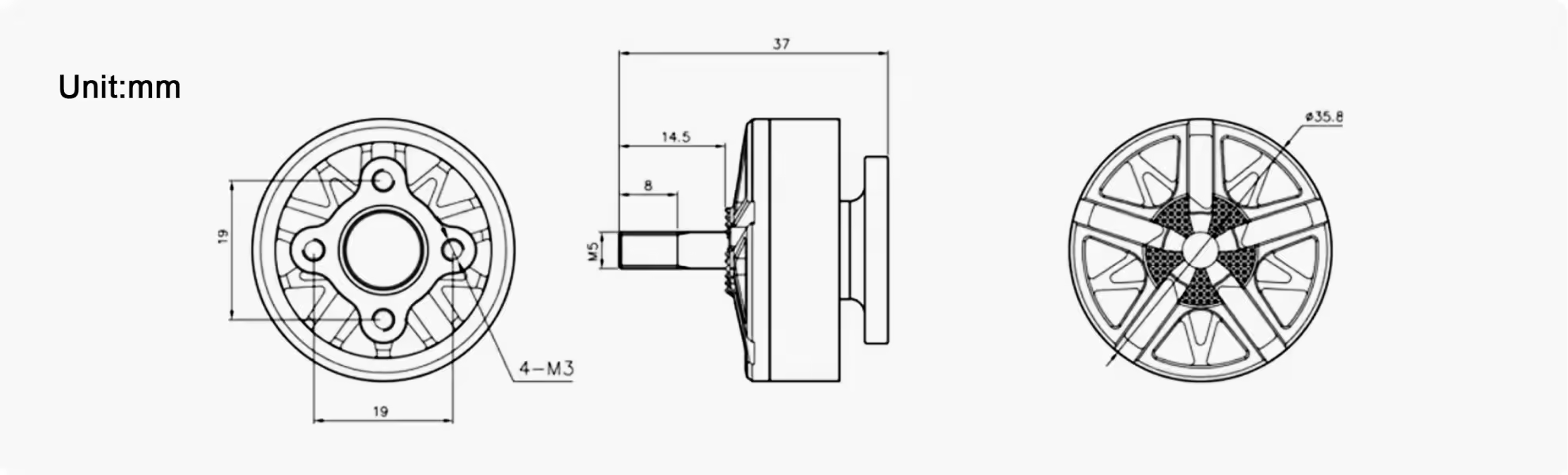 thobby velox victory v3008 motor size