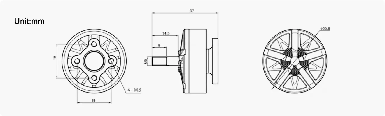 thobby velox victory v3008 motor size