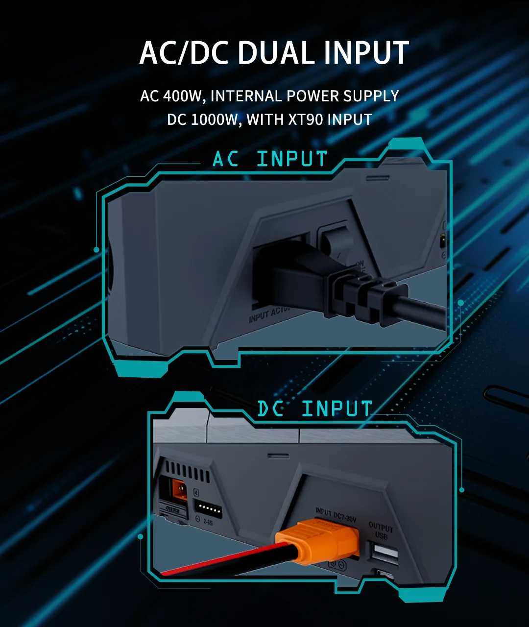 toolkitrc q6ac charger ac dc dual input