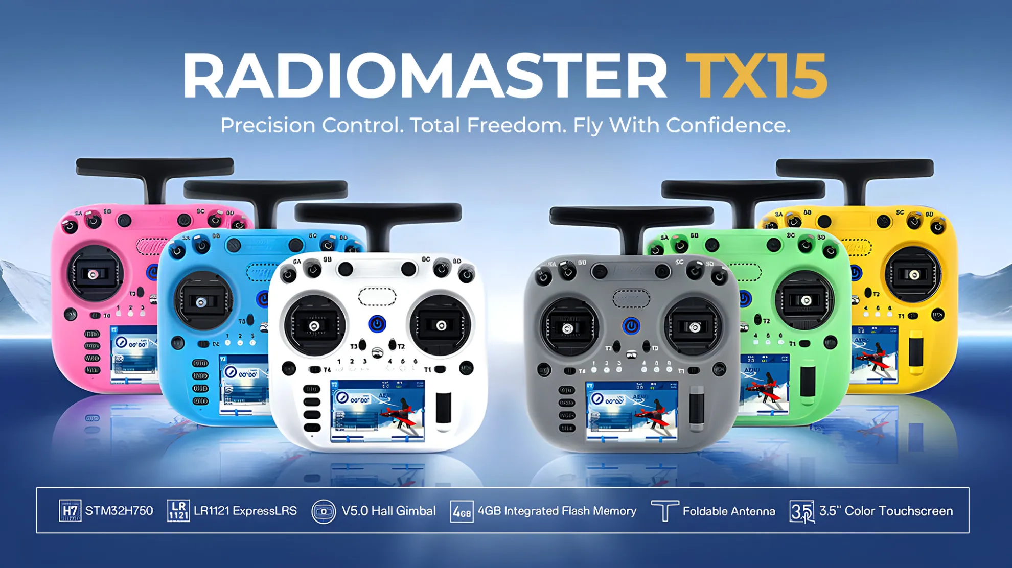 tx15 radio controller features