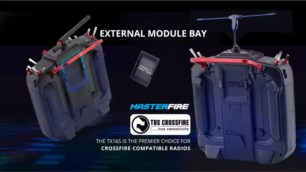 tx16s mark ii max radio controller module bay