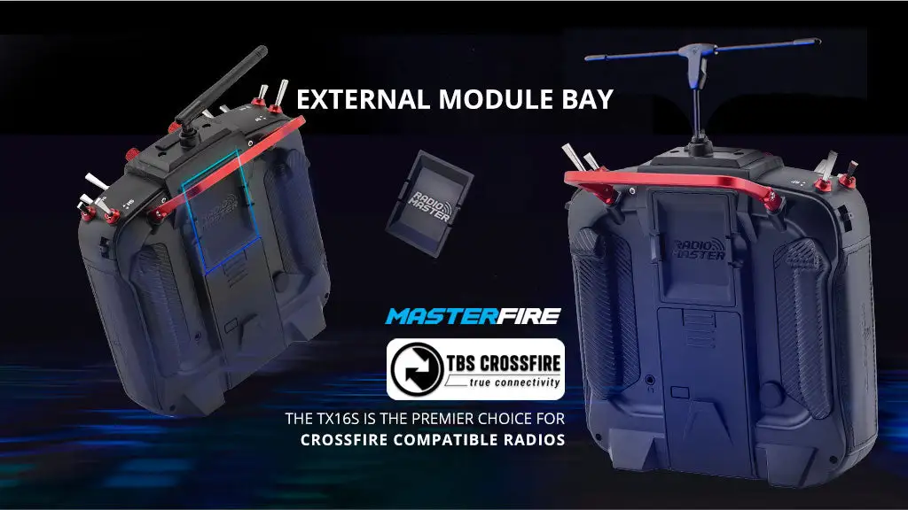 tx16s mark ii max radio controller module bay