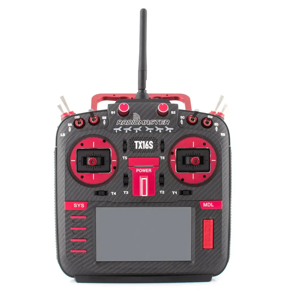 tx16s mark ii max radio controller v4.0 red
