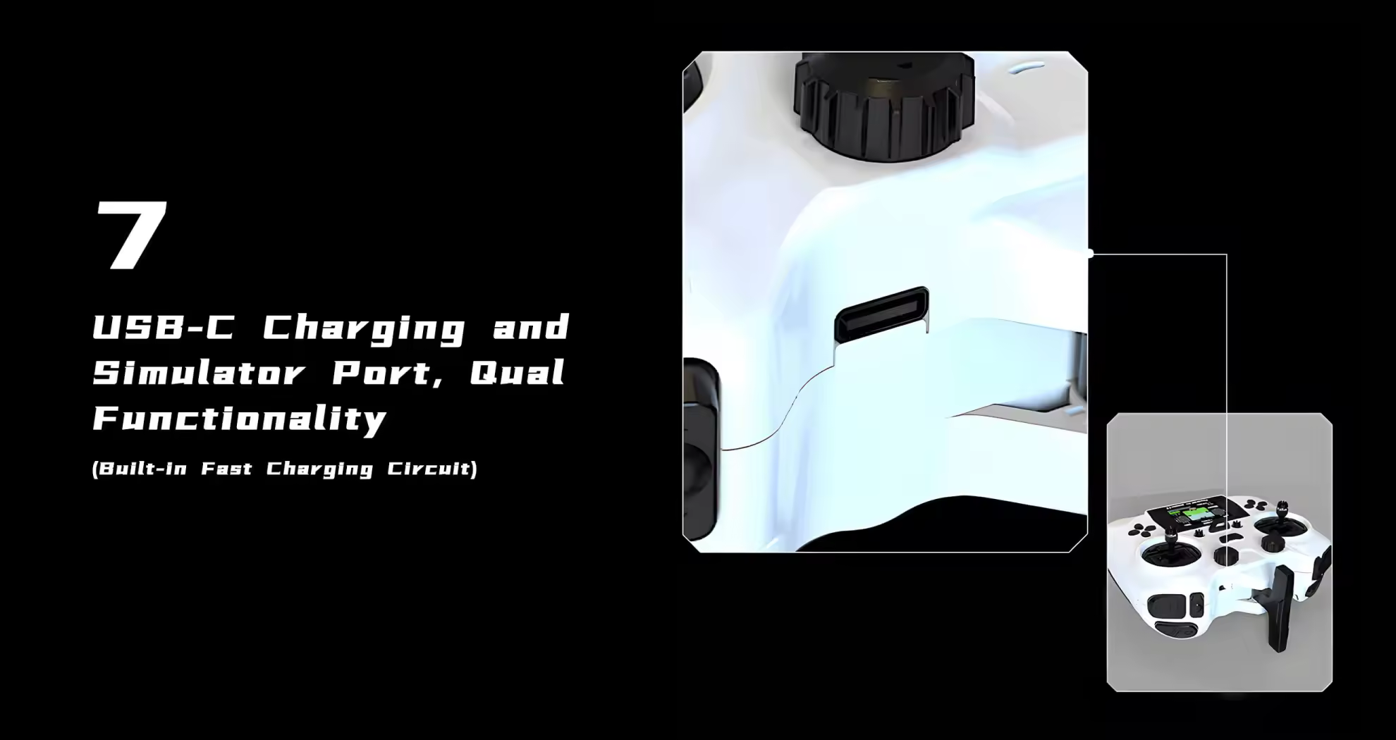 usb charging and simulator ports pc
