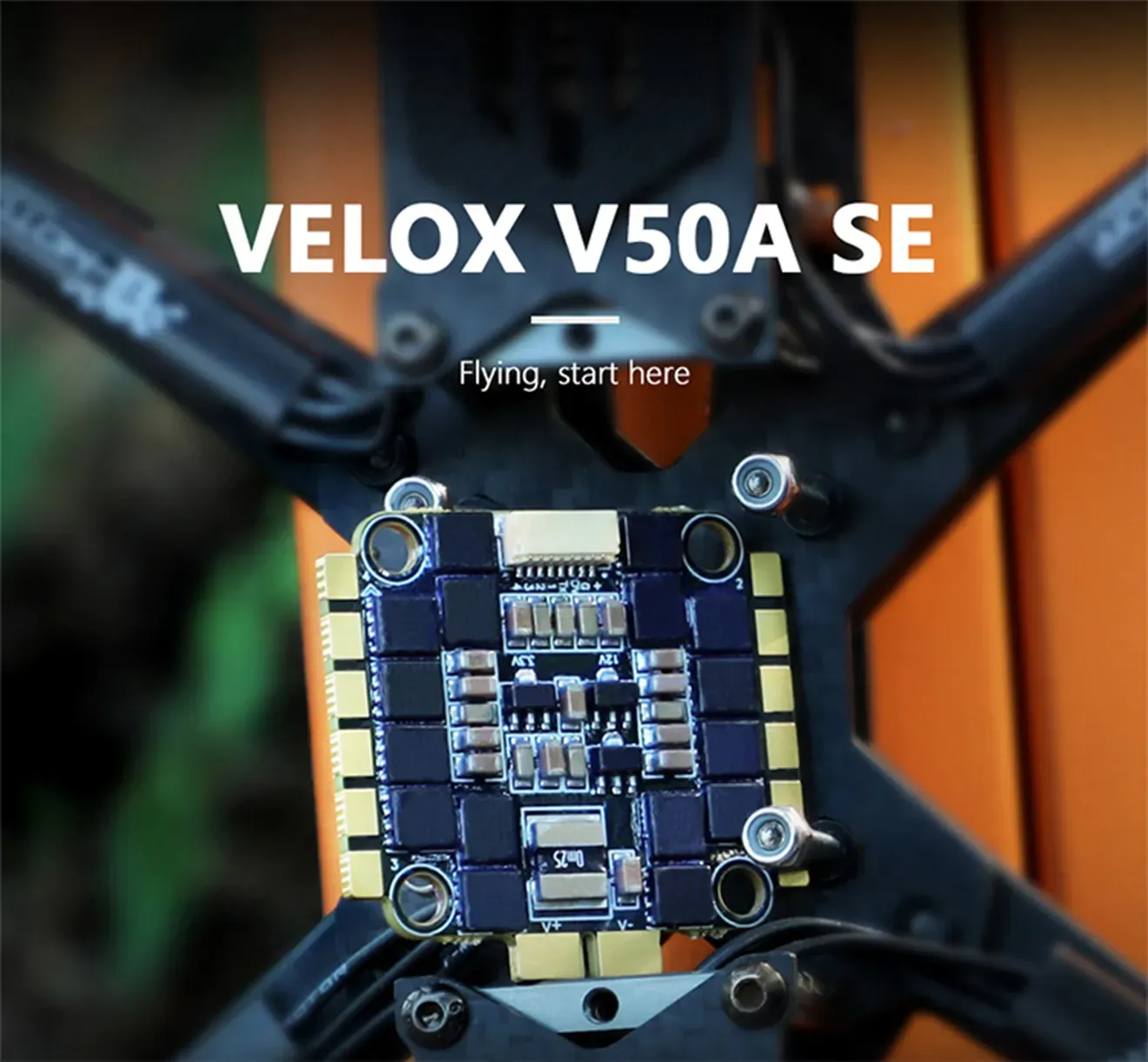 v50a se 50a 6s 4 in 1 esc pc