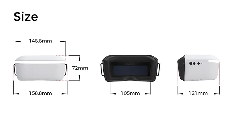 Walksnail Avatar HD Goggles L size
