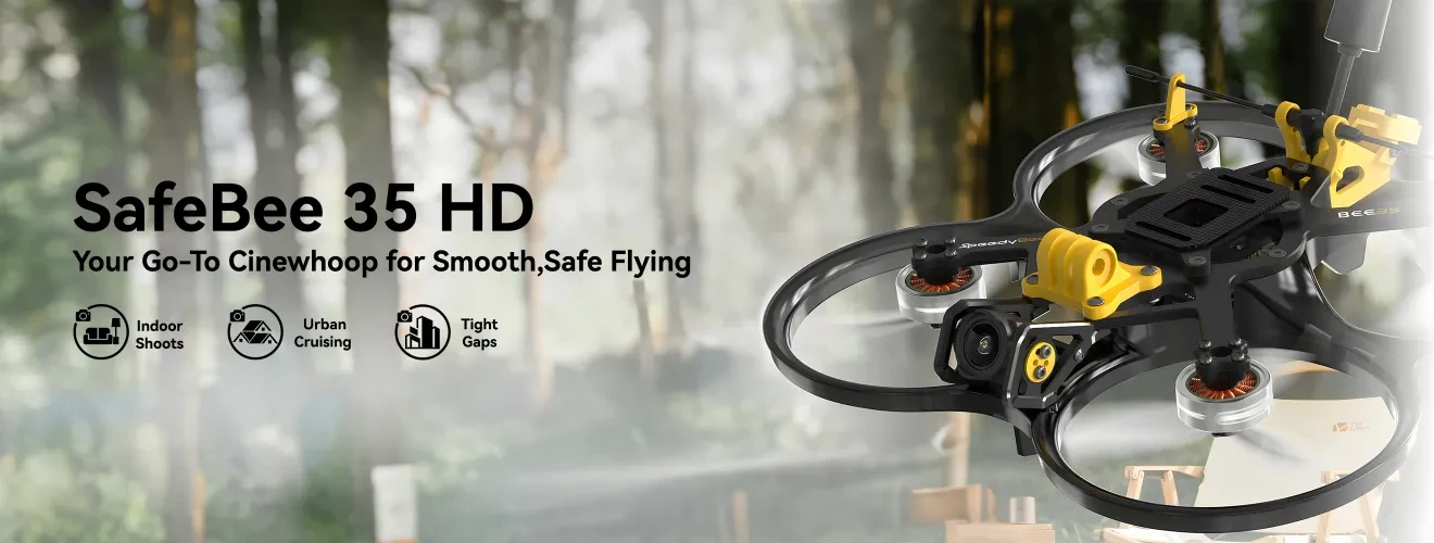 your go to cinewhoop for smooth safe flying pp
